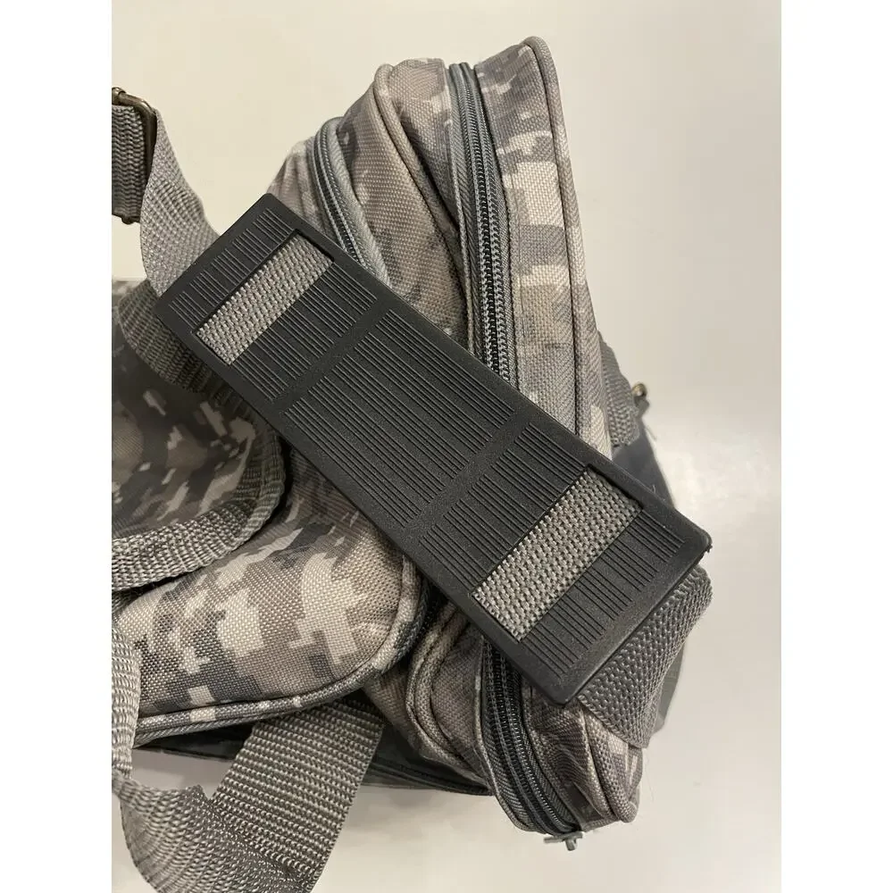 NRA Range Gear Duffle Bag Digital Camo Green Top Handle 20” x 10” x 11” Canvas